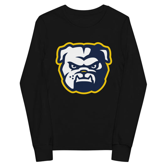 Performance | Youth Long Sleeve T-Shirt | Bulldogs - MD | Mascot Logo