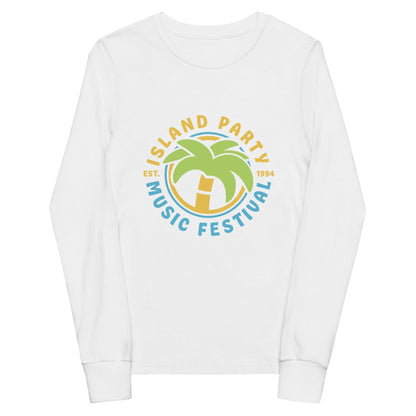 Performance | Youth Long Sleeve T-Shirt | BYX Island Party