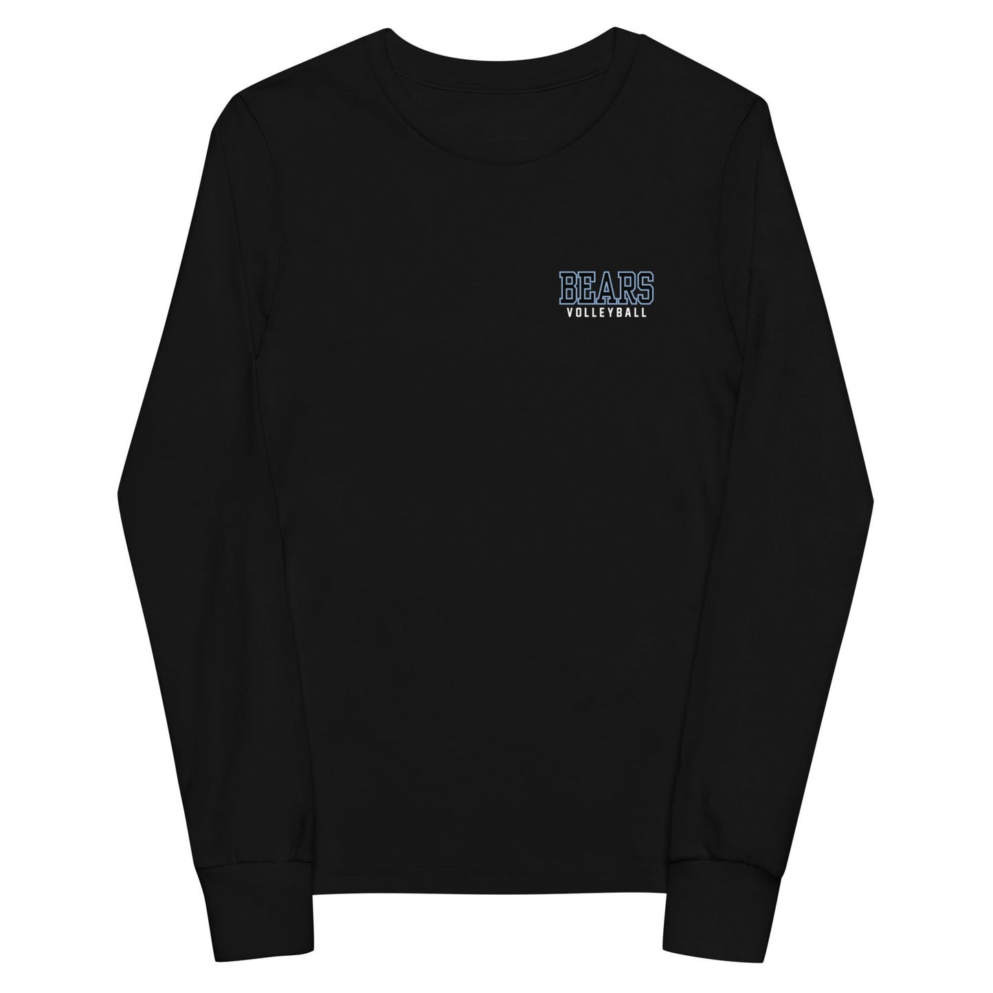 Performance | Youth Long Sleeve T-Shirt | Cambridge Volleyball | Block Bears Logo