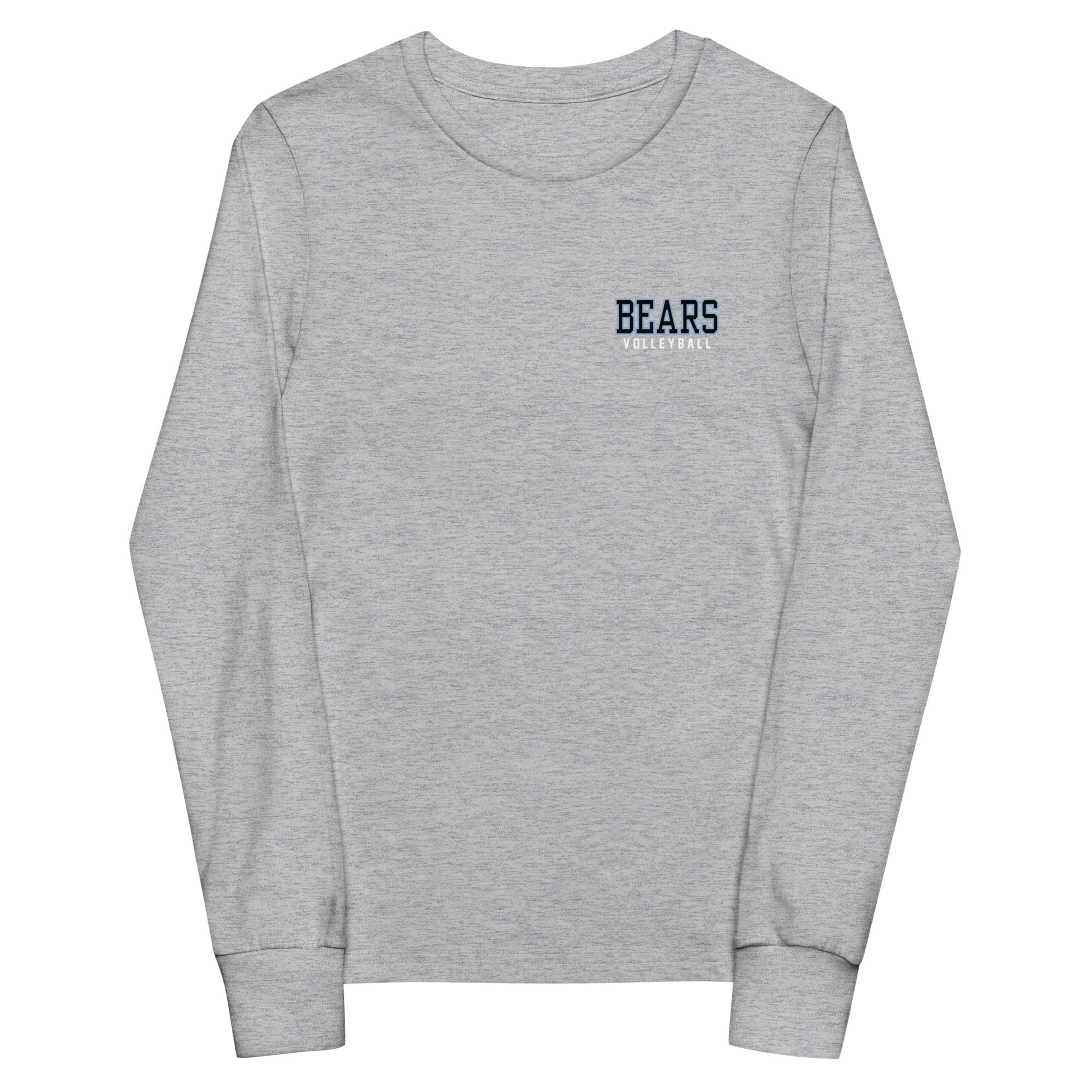 Performance | Youth Long Sleeve T-Shirt | Cambridge Volleyball | Block Bears Logo