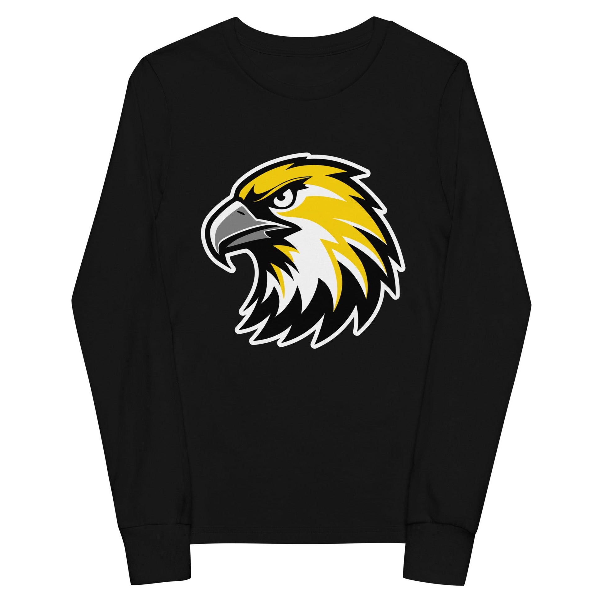 Performance | Youth Long Sleeve T-Shirt | Cardinal Ohara Hawks | Gaze Icon Logo