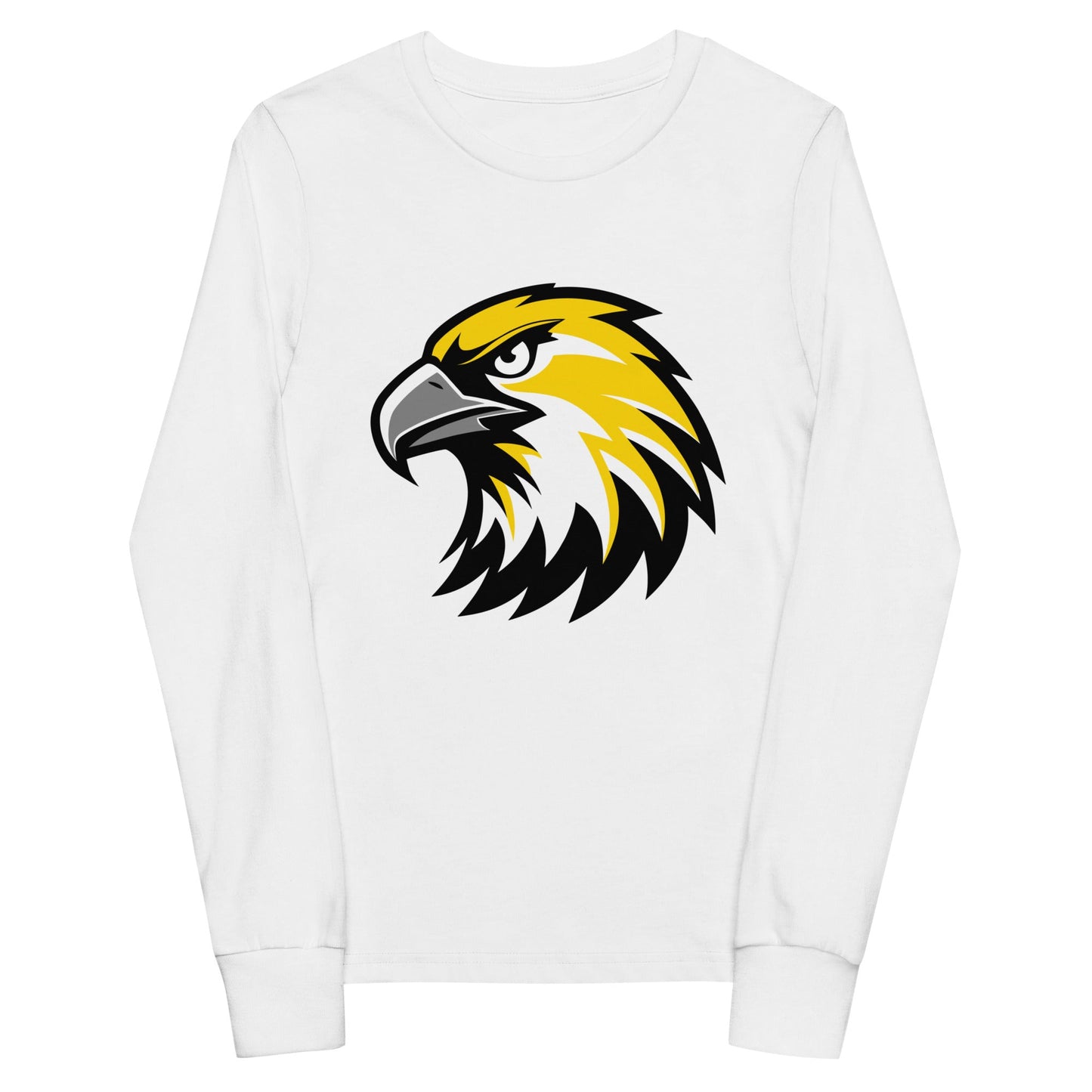 Performance | Youth Long Sleeve T-Shirt | Cardinal Ohara Hawks | Gaze Icon Logo