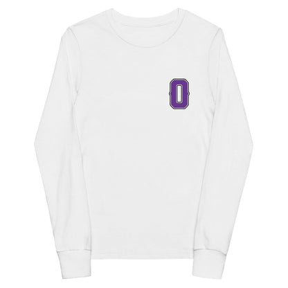 Performance | Youth Long Sleeve T-Shirt | Carolina Outlaws Baseball | Emblem Logo