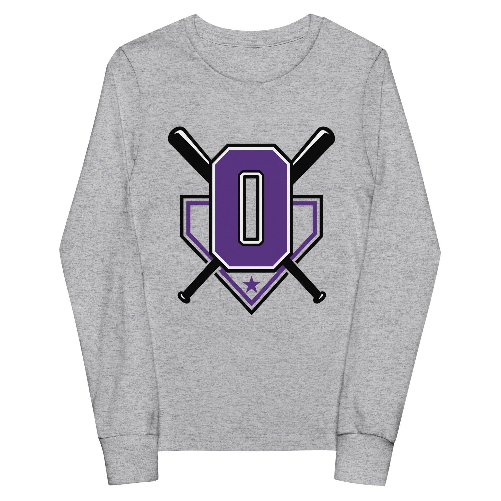 Performance | Youth Long Sleeve T-Shirt | Carolina Outlaws Baseball | Vanguard Logo