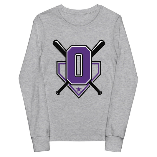 Performance | Youth Long Sleeve T-Shirt | Carolina Outlaws Baseball | Vanguard Logo