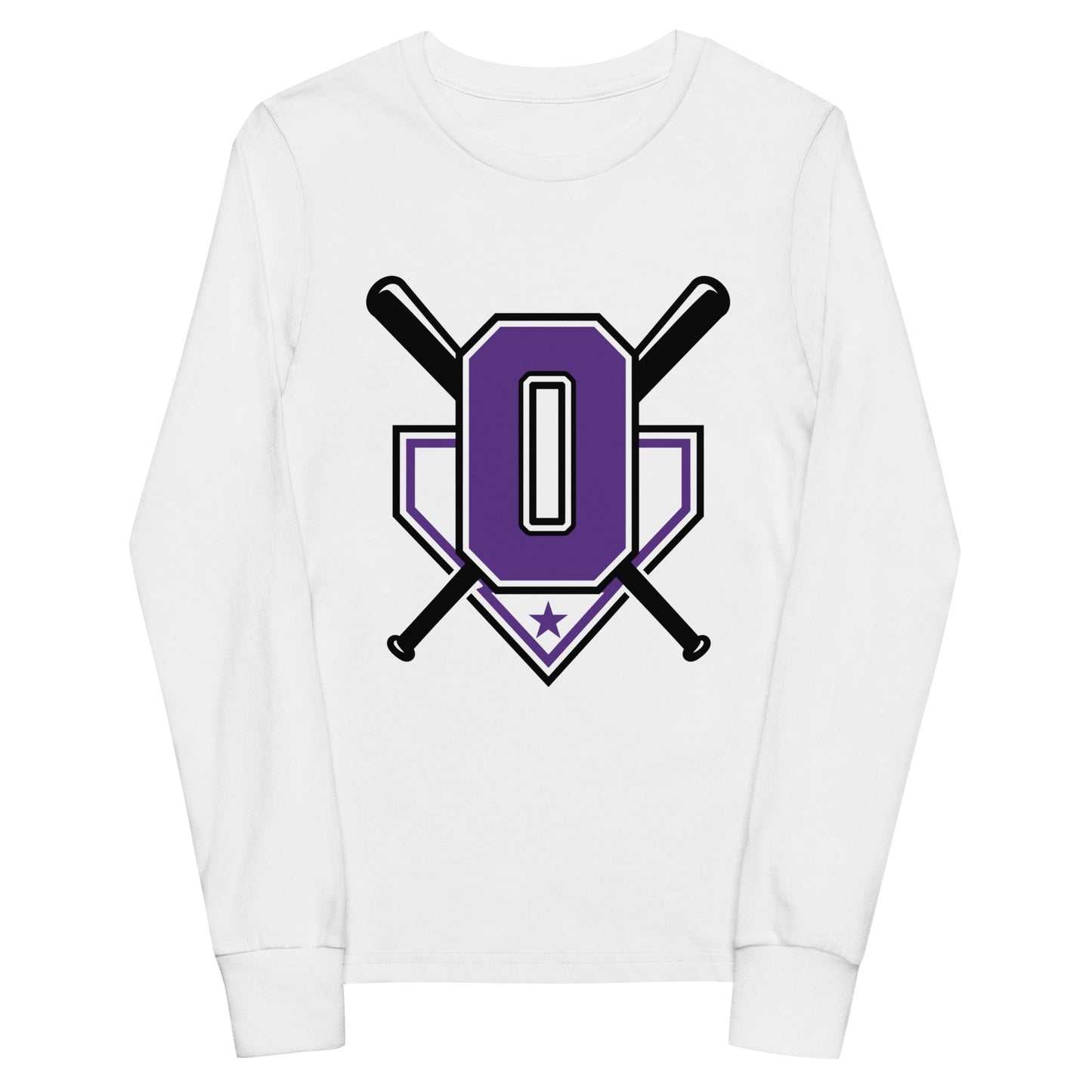Performance | Youth Long Sleeve T-Shirt | Carolina Outlaws Baseball | Vanguard Logo