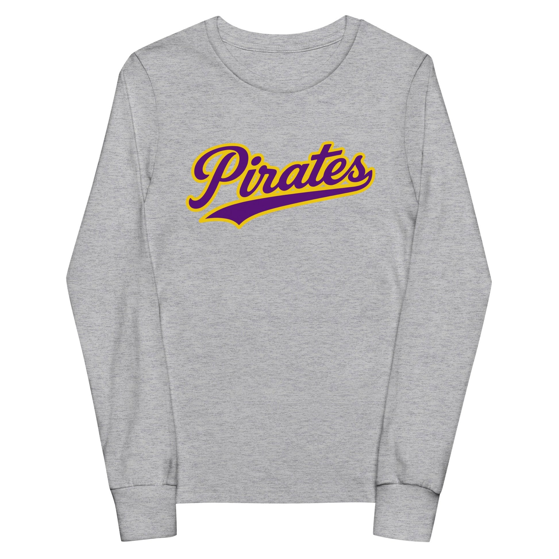 Performance | Youth Long Sleeve T-Shirt | Carolina Pirates | Script Logo