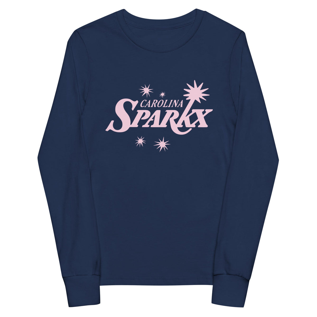 Performance | Youth Long Sleeve T-Shirt | Carolina Sparkx | Modern Script Logo