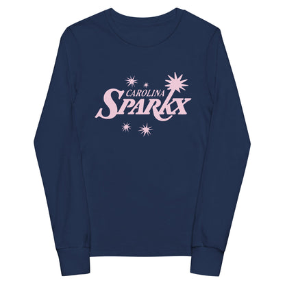 Performance | Youth Long Sleeve T-Shirt | Carolina Sparkx | Modern Script Logo