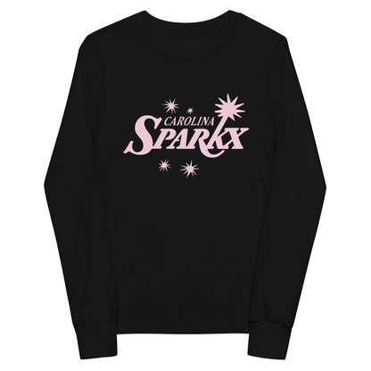 Performance | Youth Long Sleeve T-Shirt | Carolina Sparkx | Modern Script Logo