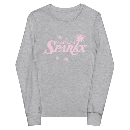 Performance | Youth Long Sleeve T-Shirt | Carolina Sparkx | Modern Script Logo