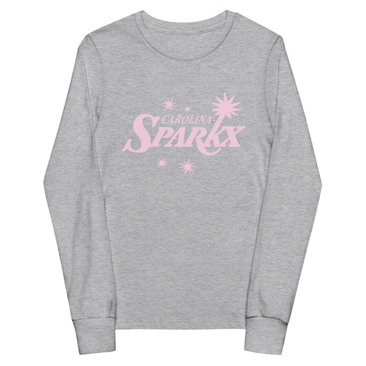 Performance | Youth Long Sleeve T-Shirt | Carolina Sparkx | Modern Script Logo