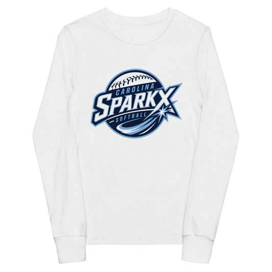 Performance | Youth Long Sleeve T-Shirt | Carolina Sparkx | Vanguard Logo