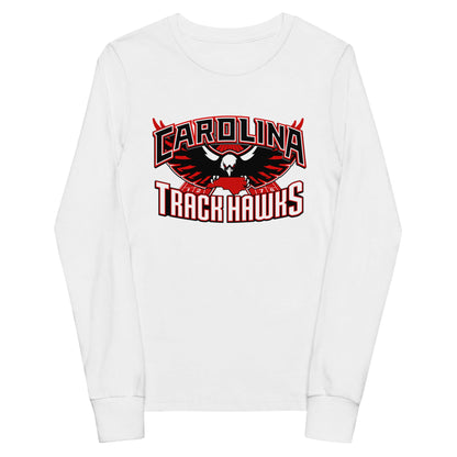 Performance | Youth Long Sleeve T-Shirt | Carolina track Hawks | Emblem Logo