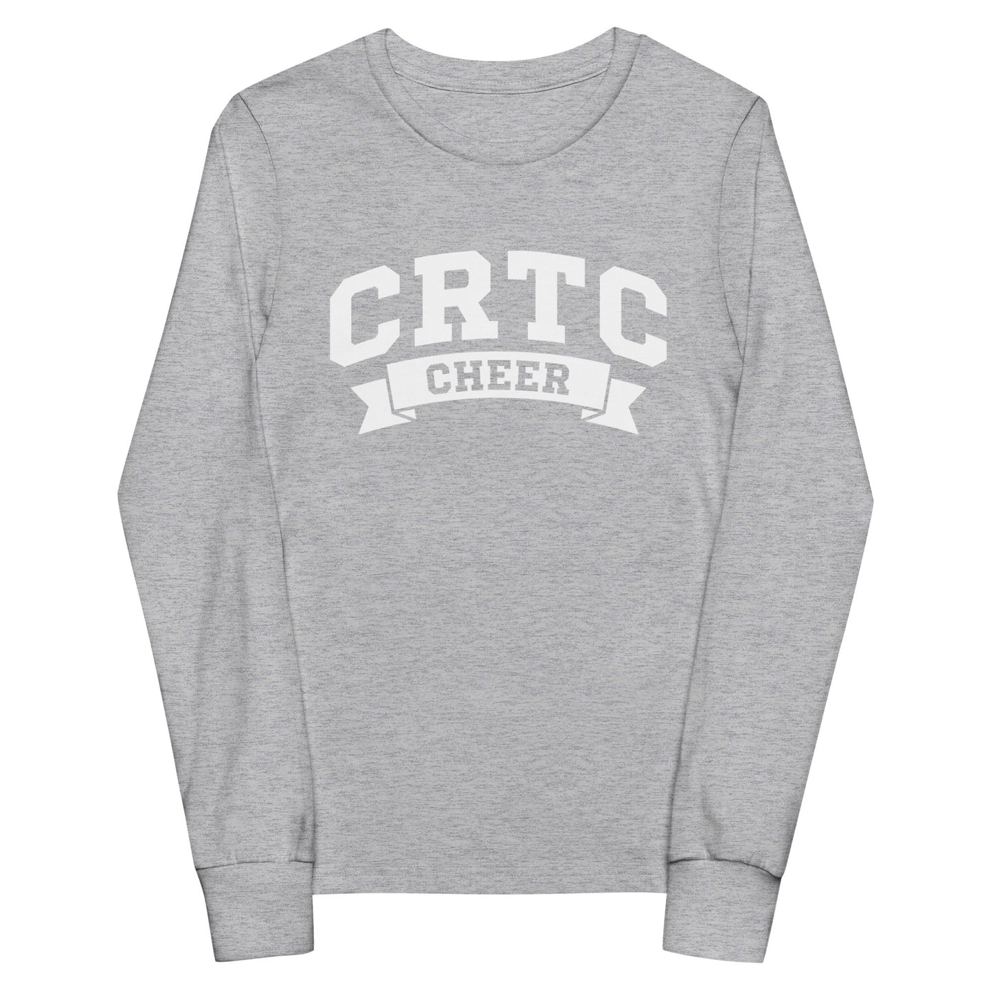 Performance | Youth Long Sleeve T-Shirt | Catch & Release Tumble & Cheer Club | Cheer Logo