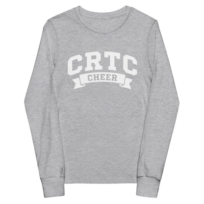 Performance | Youth Long Sleeve T-Shirt | Catch & Release Tumble & Cheer Club | Cheer Logo