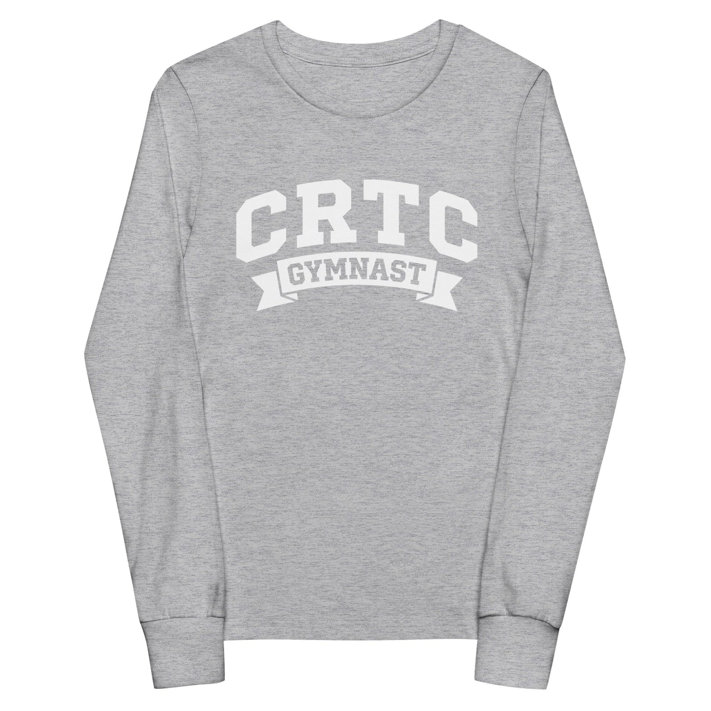 Performance | Youth Long Sleeve T-Shirt | Catch & Release Tumble & Cheer Club | Gymnast Logo