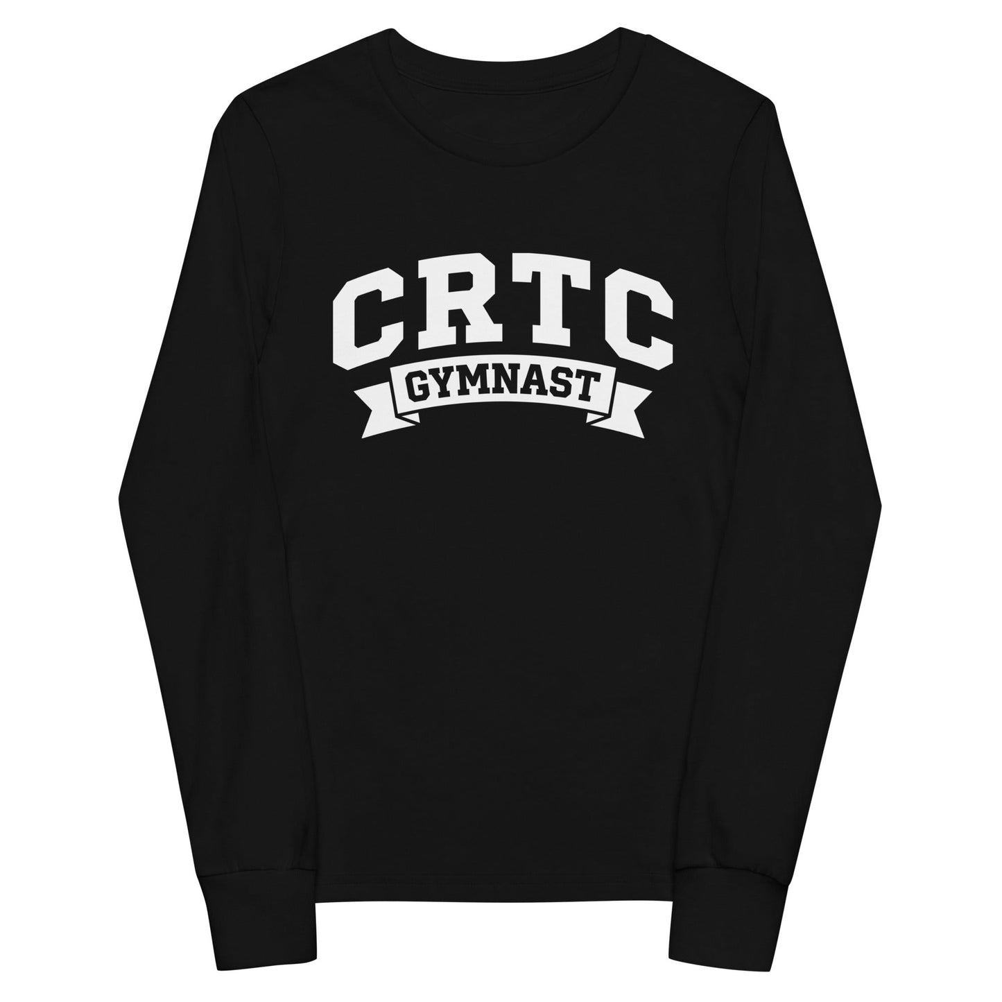 Performance | Youth Long Sleeve T-Shirt | Catch & Release Tumble & Cheer Club | Gymnast Logo