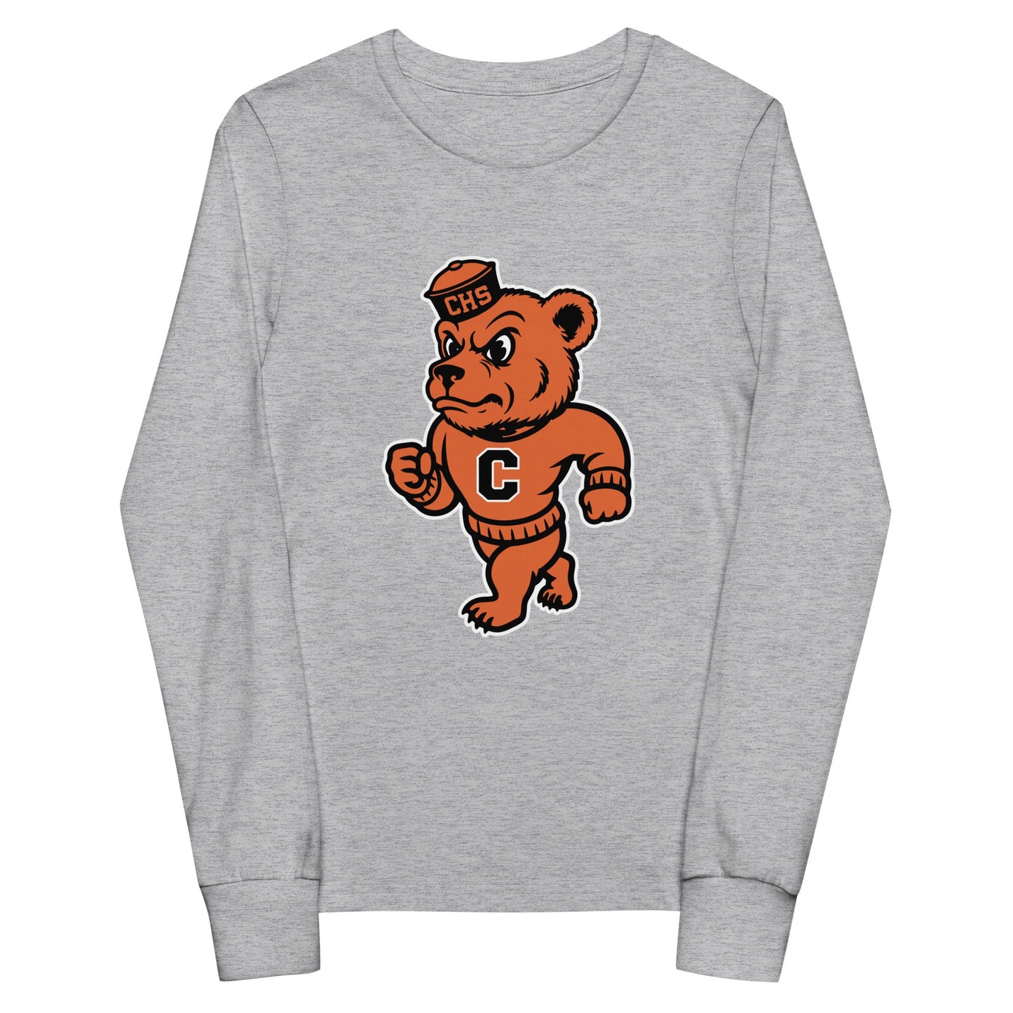 Performance | Youth Long Sleeve T-Shirt | Catholic High School | Bear Logo