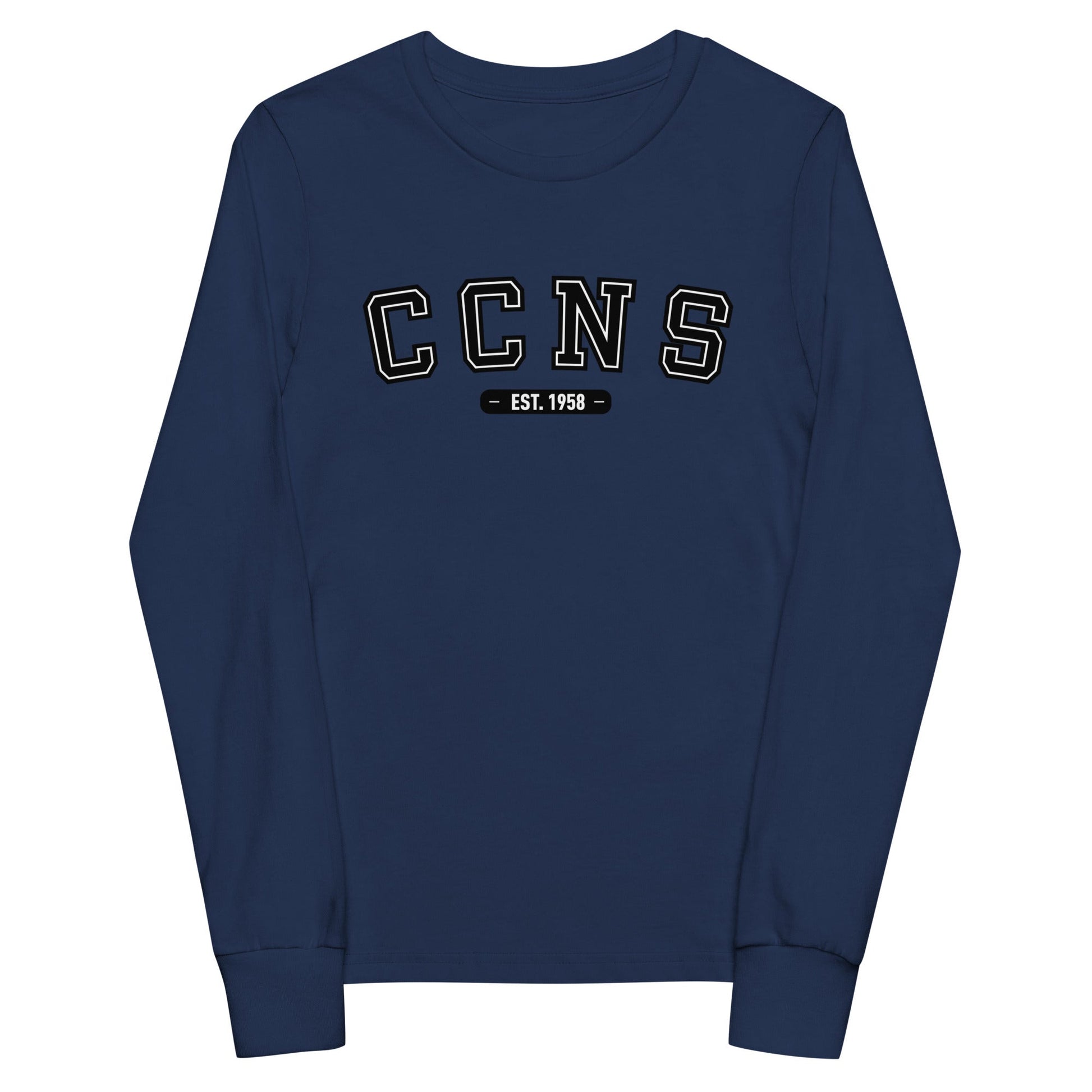 Performance | Youth Long Sleeve T-Shirt | CCNS | Script Logo