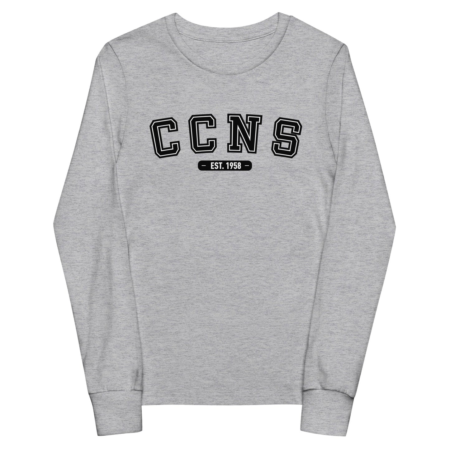 Performance | Youth Long Sleeve T-Shirt | CCNS | Script Logo