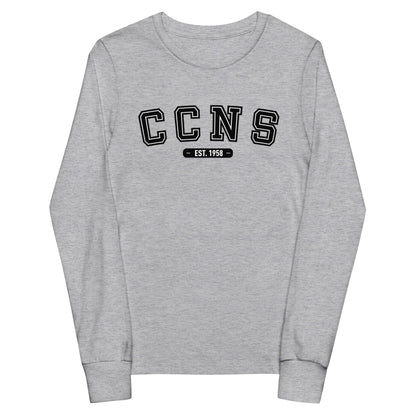 Performance | Youth Long Sleeve T-Shirt | CCNS | Script Logo
