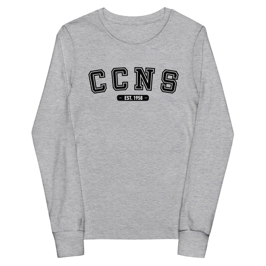 Performance | Youth Long Sleeve T-Shirt | CCNS | Script Logo
