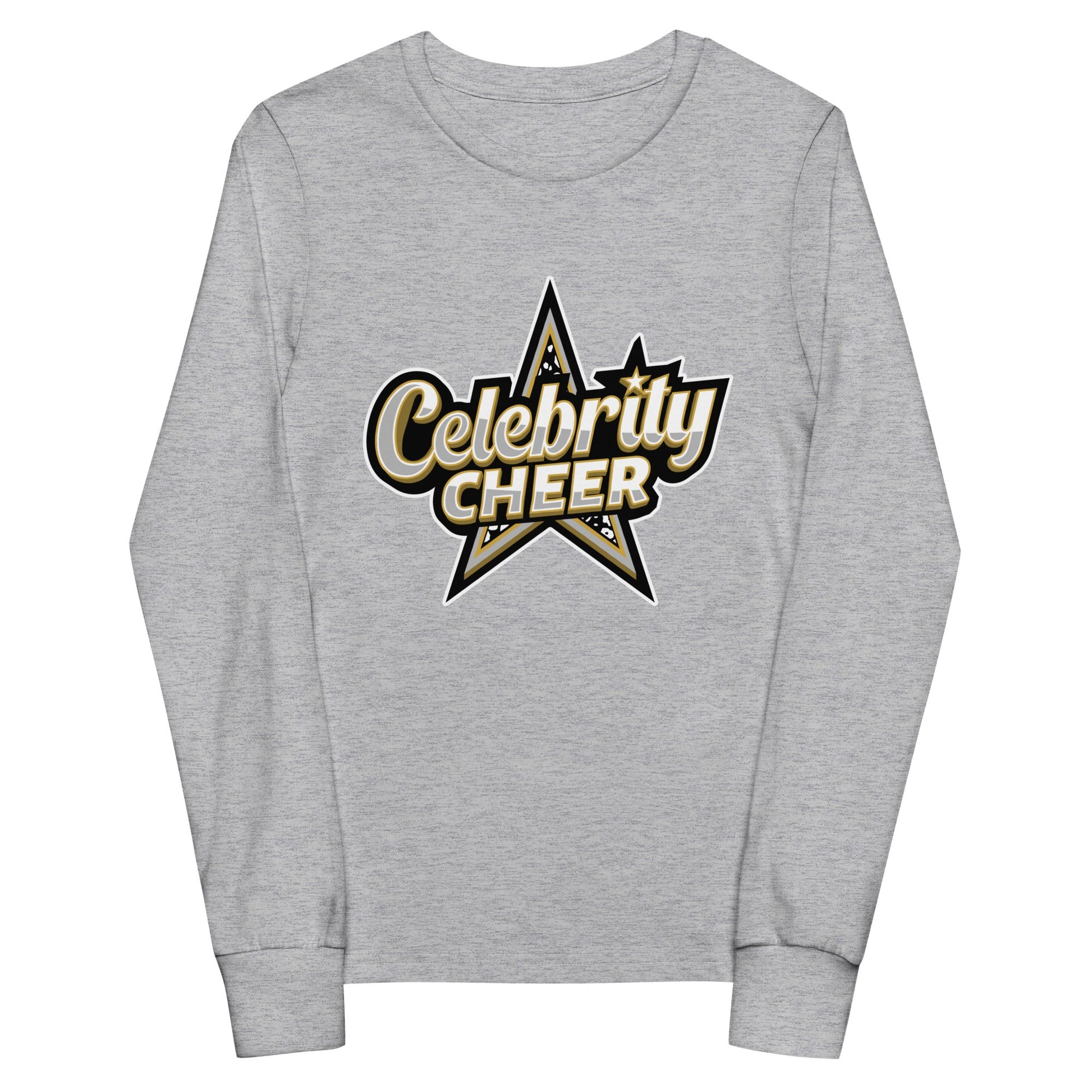Performance | Youth Long Sleeve T-Shirt | Celebrity Cheer | Celebrity Cheer Logo