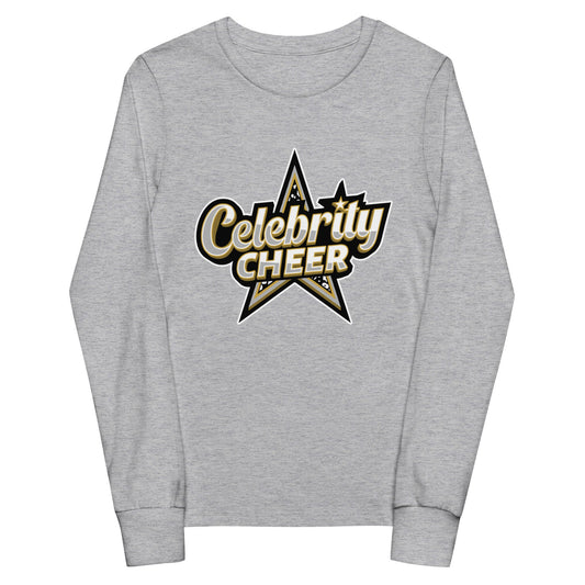 Performance | Youth Long Sleeve T-Shirt | Celebrity Cheer | Celebrity Cheer Logo