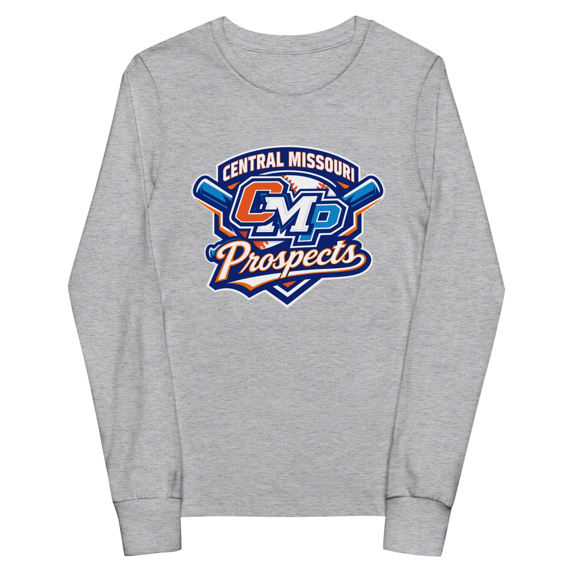 Performance | Youth Long Sleeve T-Shirt | Central Missour Prospects | Classic Logo