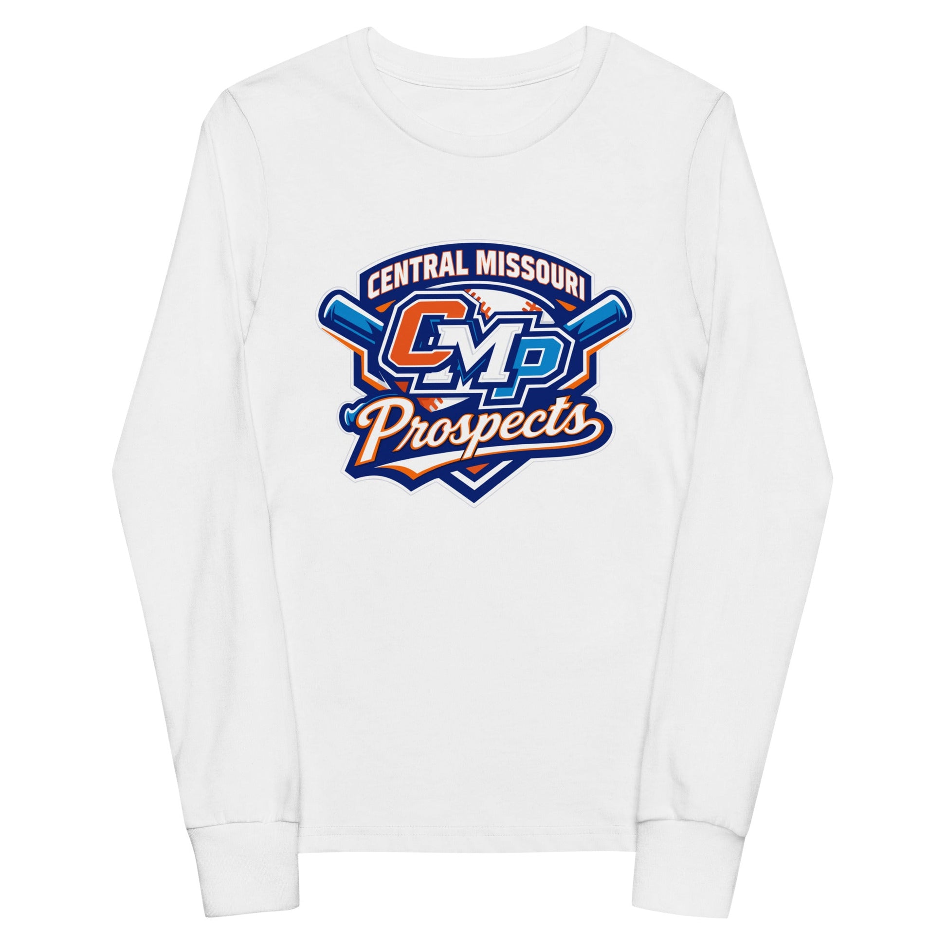 Performance | Youth Long Sleeve T-Shirt | Central Missour Prospects | Classic Logo