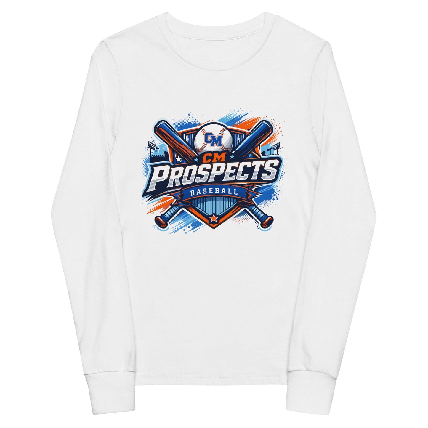 Performance | Youth Long Sleeve T-Shirt | Central Missour Prospects | Shield Logo