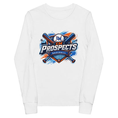 Performance | Youth Long Sleeve T-Shirt | Central Missour Prospects | Shield Logo