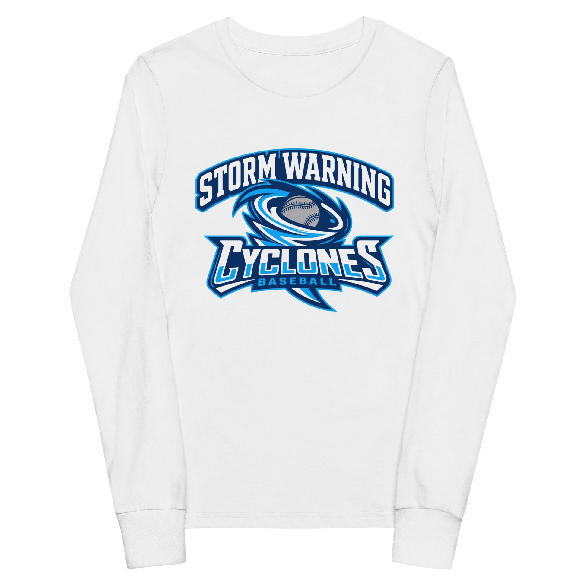 Performance | Youth Long Sleeve T-Shirt | Centre County Cyclones | Vanguard Logo