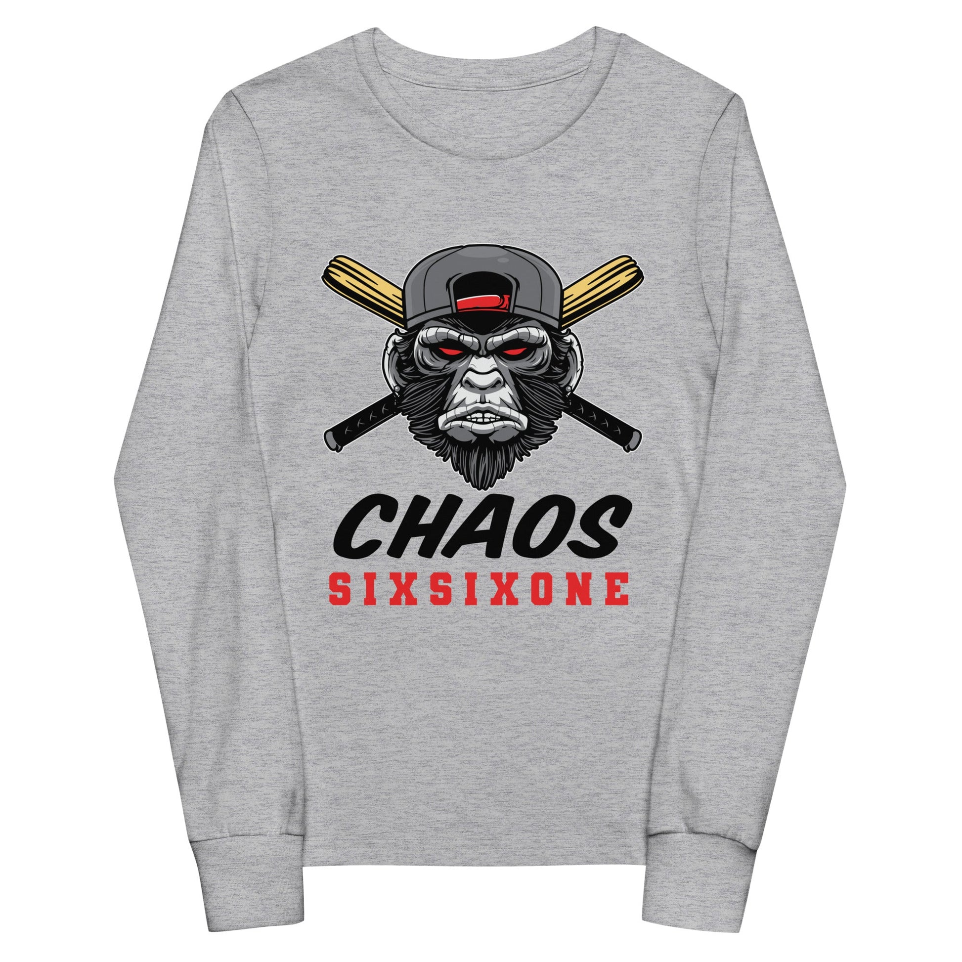 Performance | Youth Long Sleeve T-Shirt | CHAOS 661 7u | SixSixOne Logo