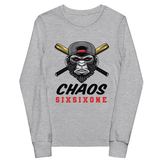 Performance | Youth Long Sleeve T-Shirt | CHAOS 661 7u | SixSixOne Logo