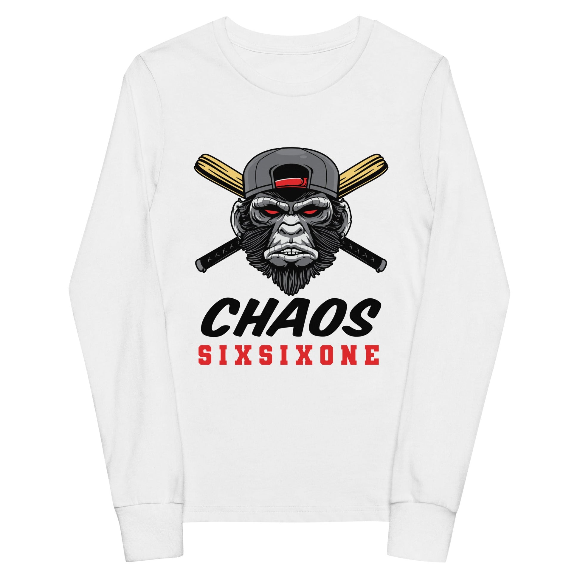 Performance | Youth Long Sleeve T-Shirt | CHAOS 661 7u | SixSixOne Logo