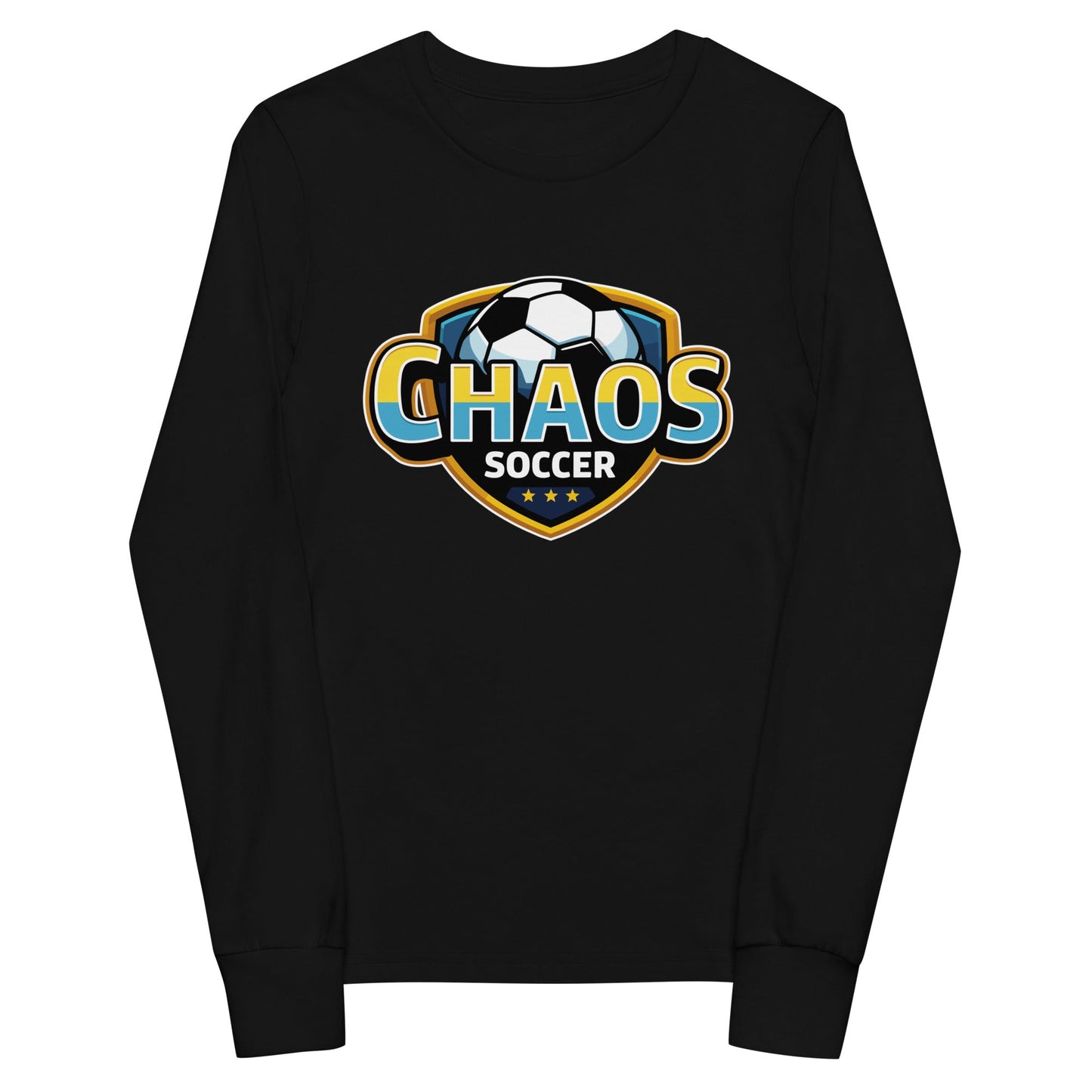 Performance | Youth Long Sleeve T-Shirt | Chaos Soccer | Logo