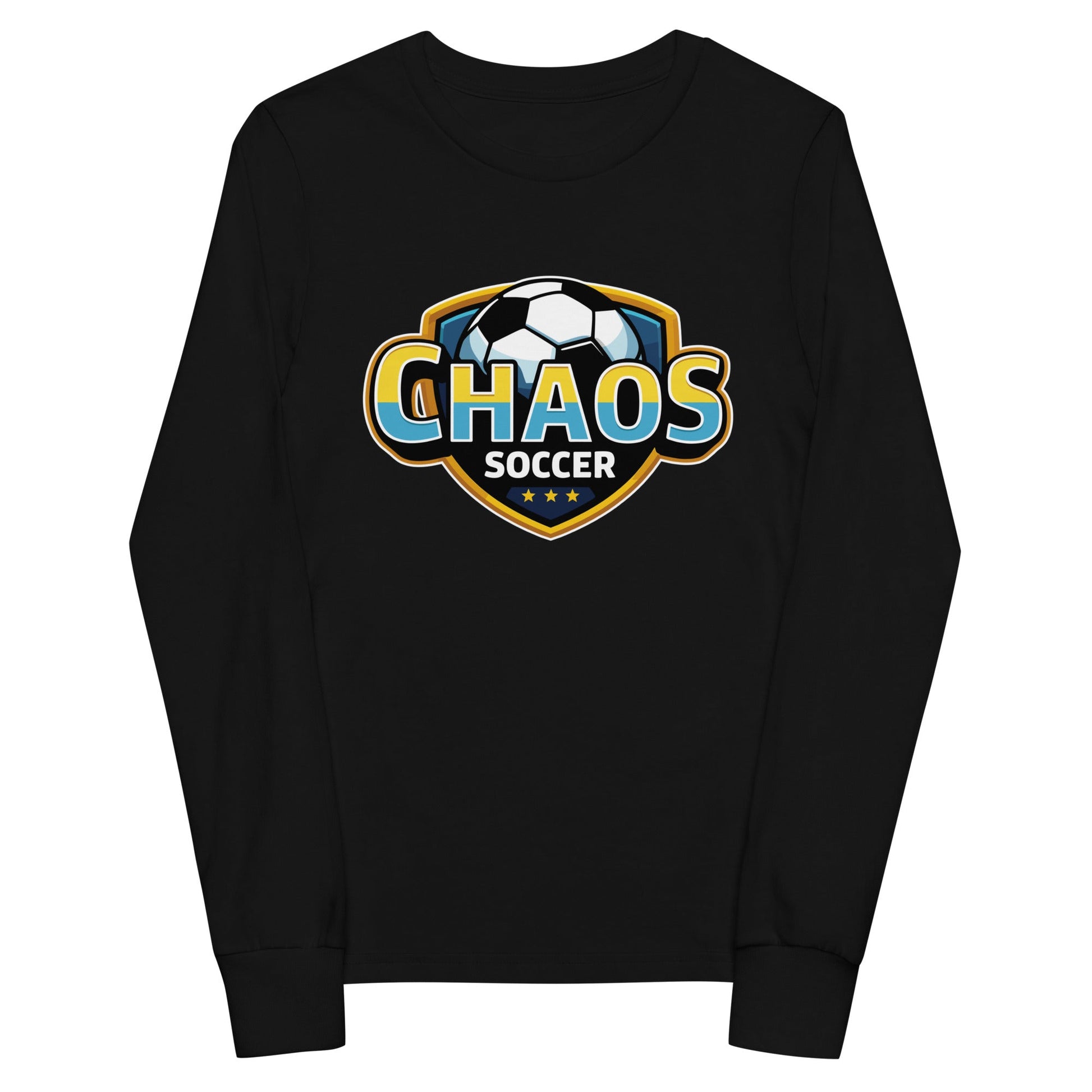 Performance | Youth Long Sleeve T-Shirt | Chaos Soccer | Logo