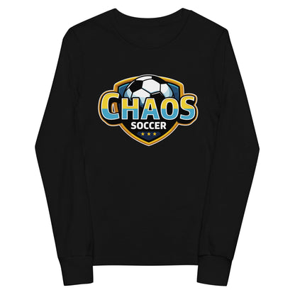 Performance | Youth Long Sleeve T-Shirt | Chaos Soccer | Logo
