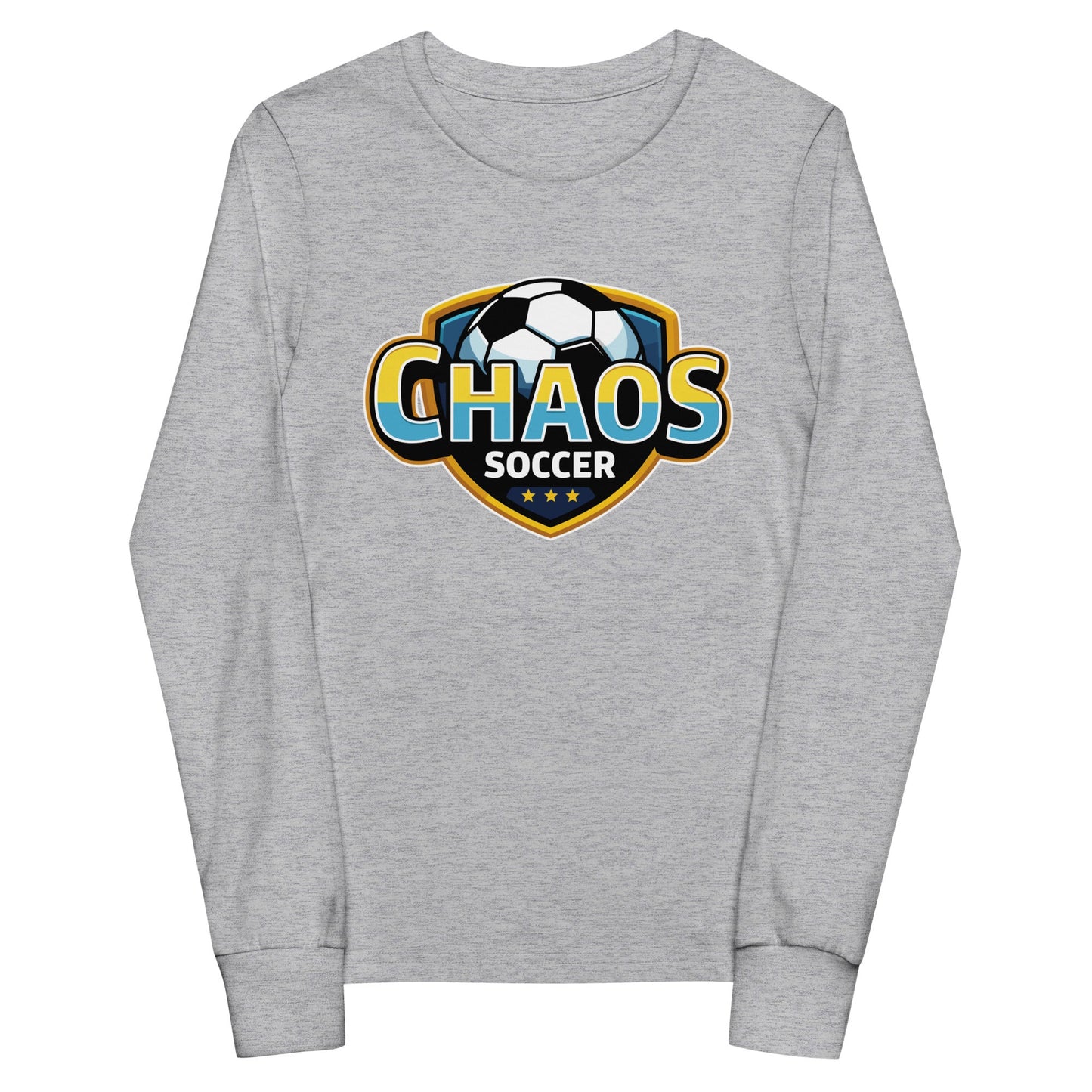 Performance | Youth Long Sleeve T-Shirt | Chaos Soccer | Logo