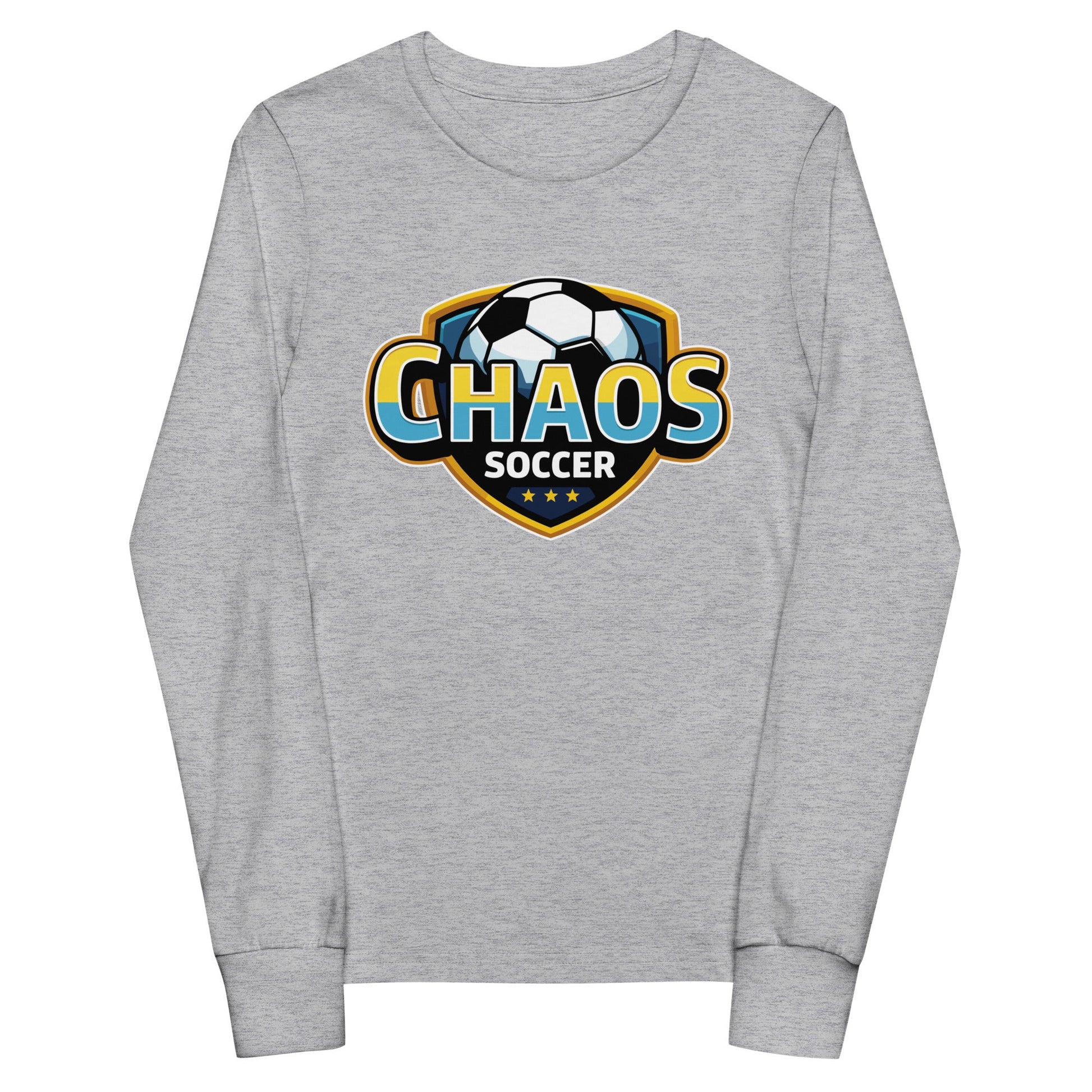 Performance | Youth Long Sleeve T-Shirt | Chaos Soccer | Logo
