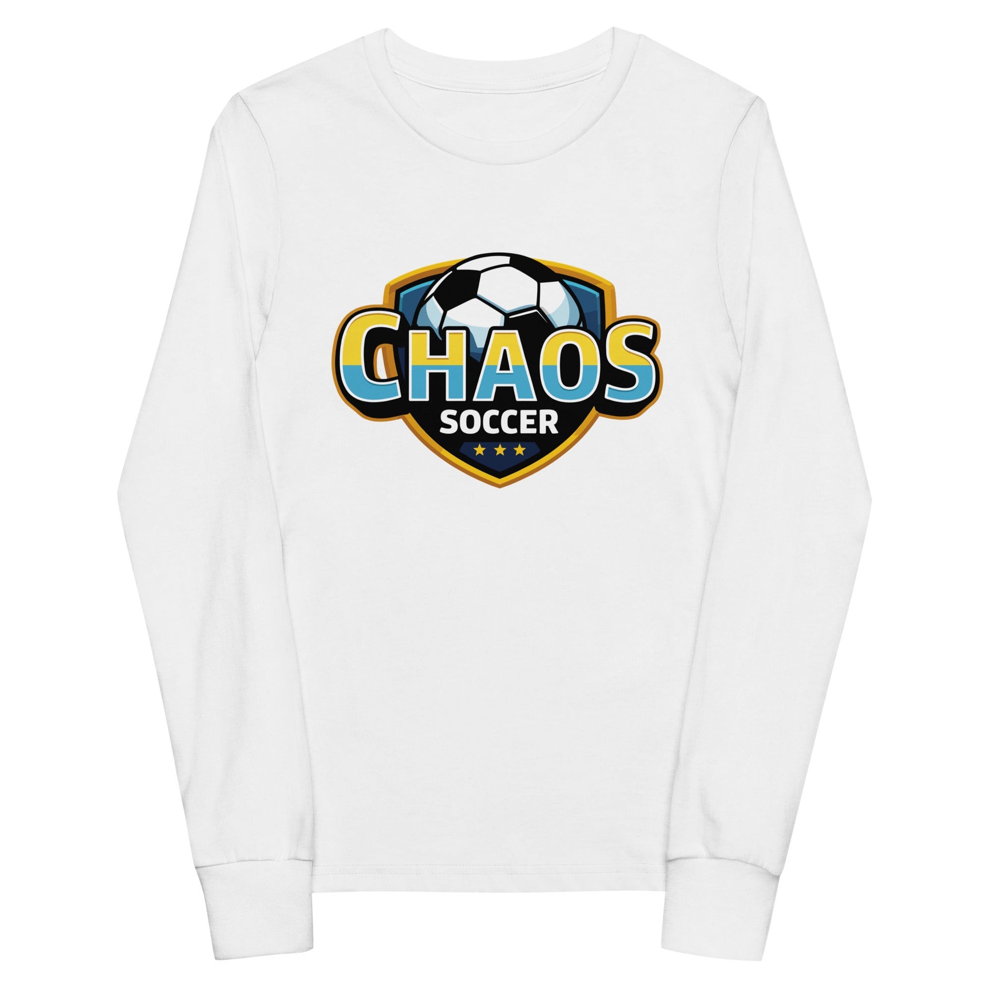Performance | Youth Long Sleeve T-Shirt | Chaos Soccer | Logo