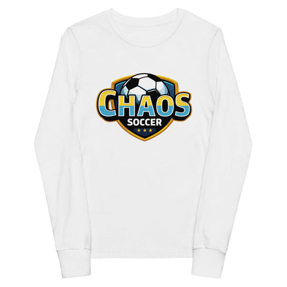 Performance | Youth Long Sleeve T-Shirt | Chaos Soccer | Logo