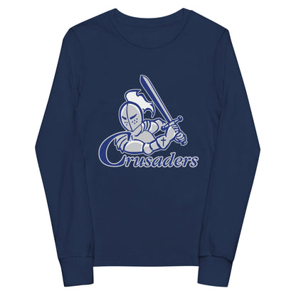 Performance | Youth Long Sleeve T-Shirt | Cheer | Irconclad Logo