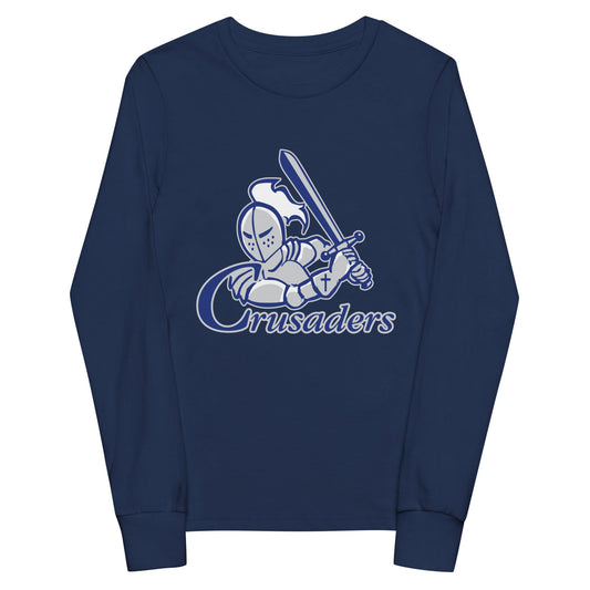 Performance | Youth Long Sleeve T-Shirt | Cheer | Irconclad Logo