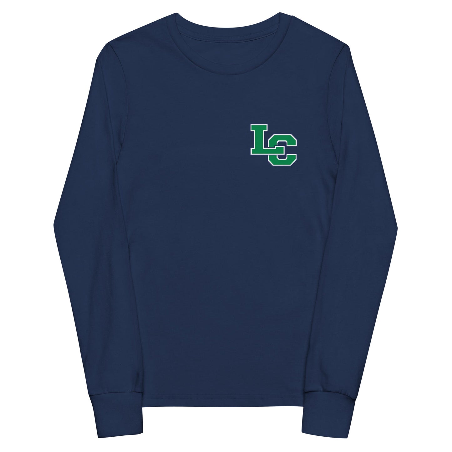 Performance | Youth Long Sleeve T-Shirt | Cheer | LC Lettermark Logo