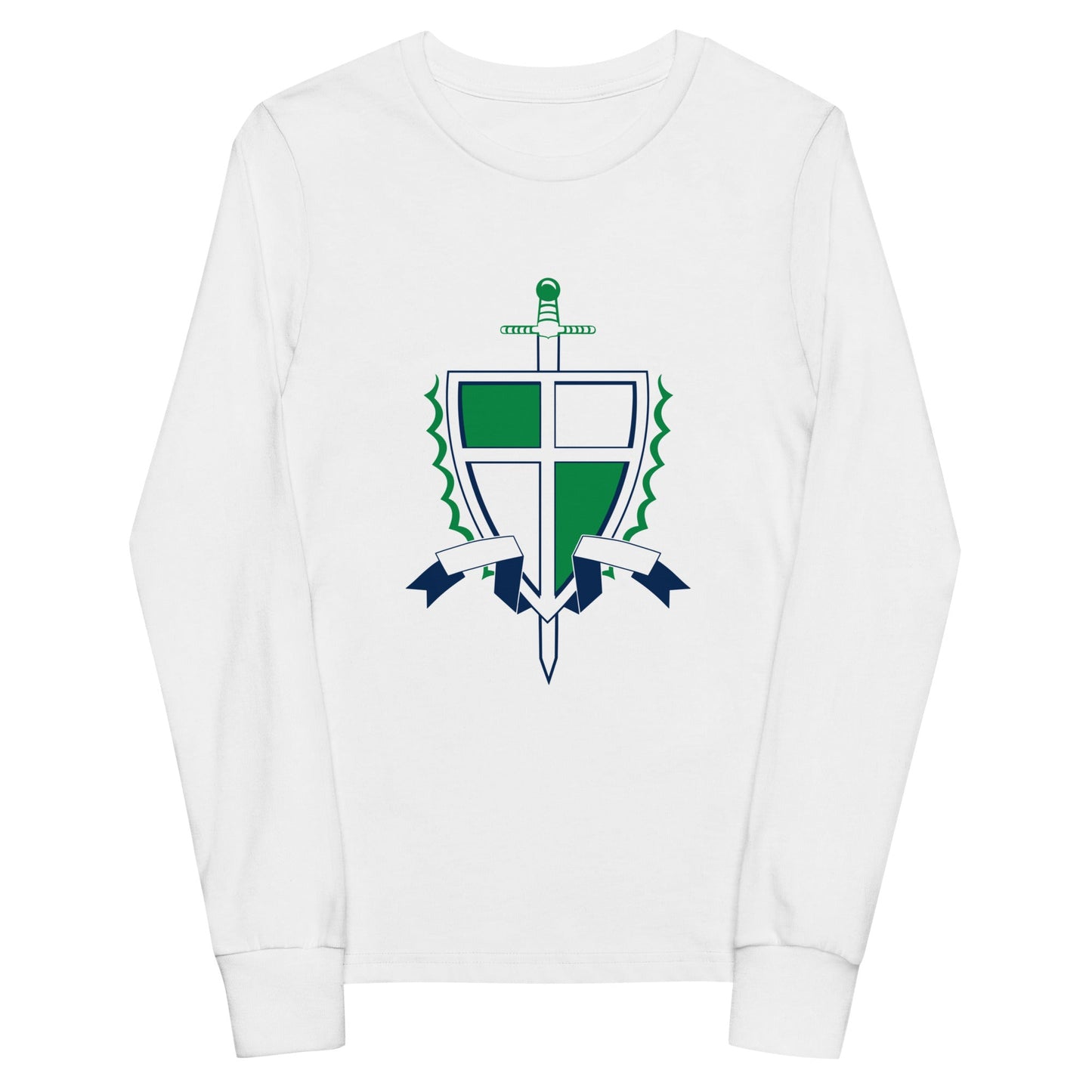 Performance | Youth Long Sleeve T-Shirt | Cheer | Shield Logo