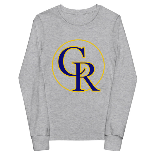 Performance | Youth Long Sleeve T-Shirt | Chestnut Ridge Lions Football | Crest Logo