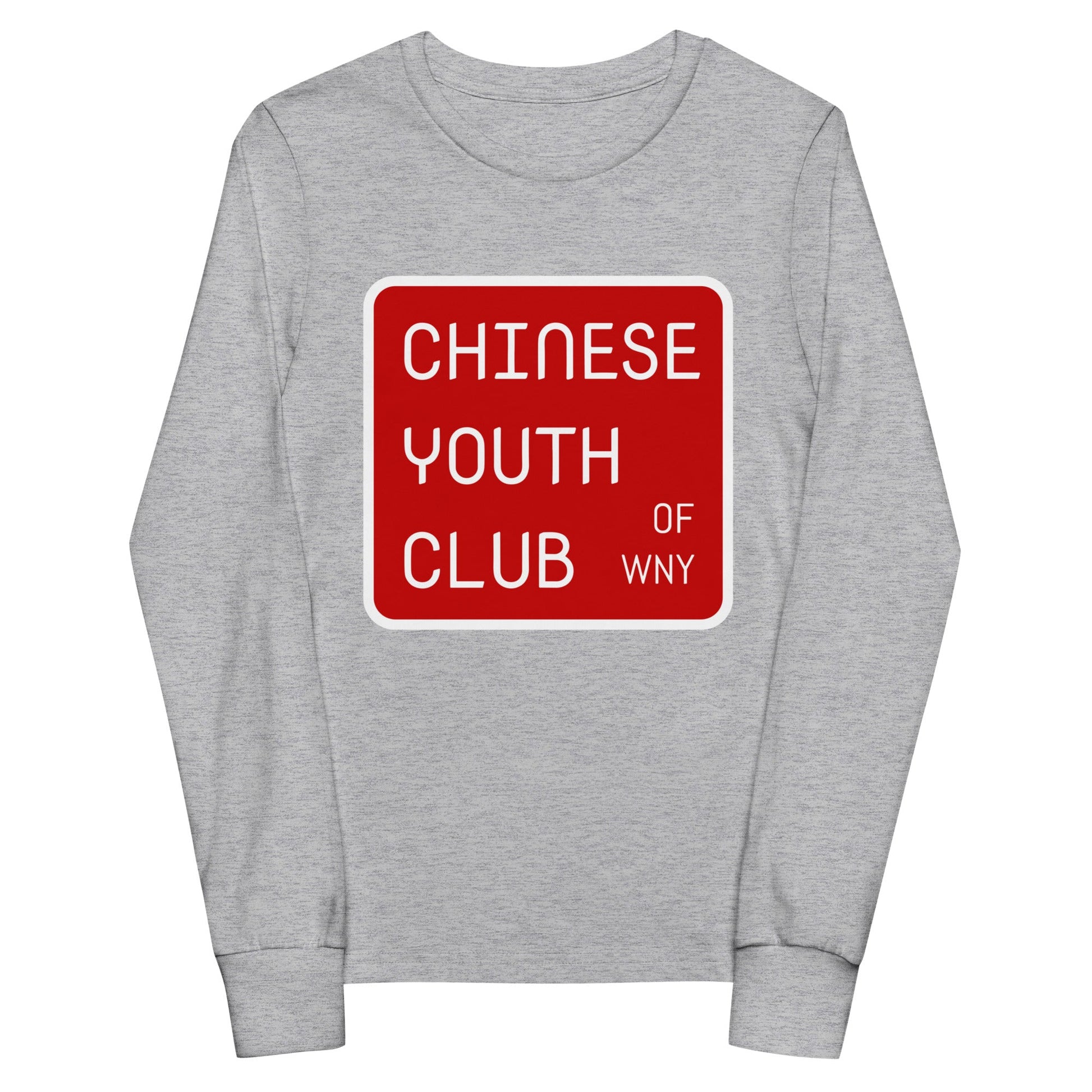 Performance | Youth Long Sleeve T-Shirt | Chinese Youth Club of WNY | Mark Logo